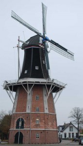 Windmühle in Winschoten (NL)