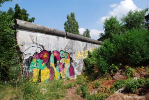 Mauerreste am Friedhof in der Liesenstraße