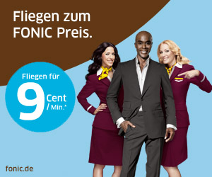 Fliegen zum Fonic Preis