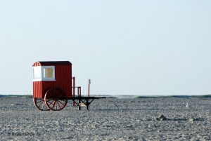 Strandwagen auf Borkum
