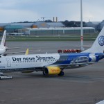 Gebrandete Flugzeuge