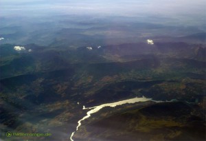 Blick auf die Alpen