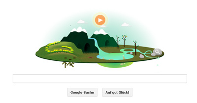Google Doodle zum Earth Day