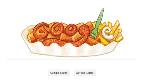 Google Doodle Currywurst