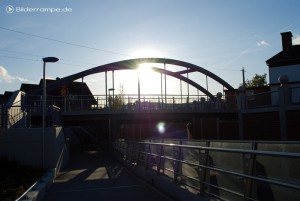 Brücke im Gegenlicht