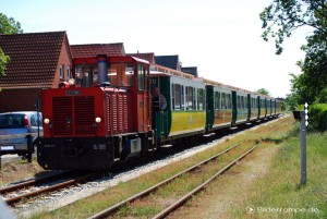 Gleise der Borkumer Kleinbahn