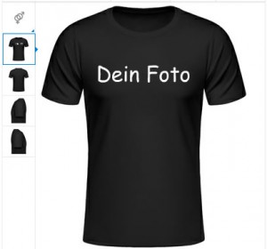 Foto auf Shirt drucken