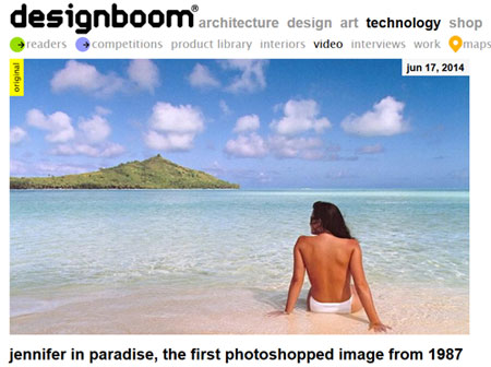 Screenshot designboom.com