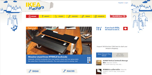 Screenshot ikeahackers.net