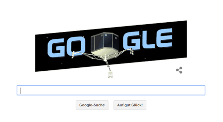 Google Doodle für Philae