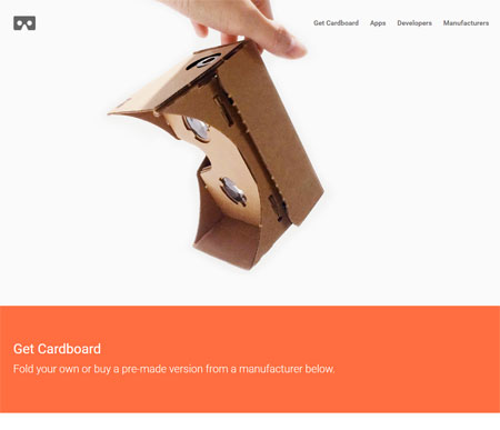 Screenshot VR-Brille Cardboard