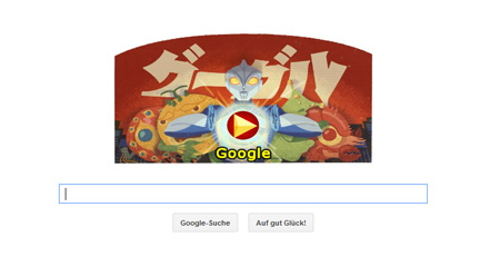 Google Doodle für den Master of Monsters