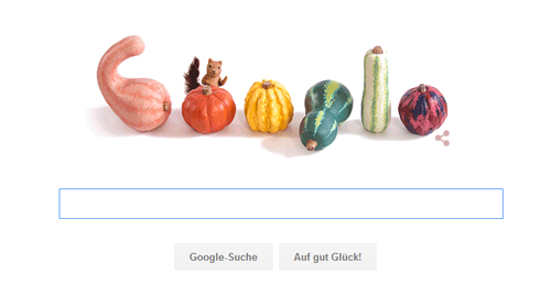 Google Doodle zum Herbstanfang