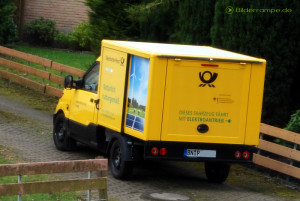 Deutsche Post StreetScooter mit Elektroantrieb