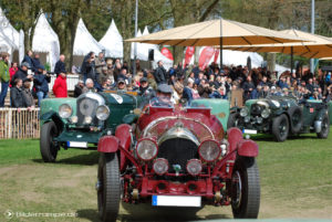 Der Bentley im Rennen