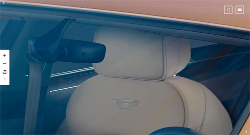 Screenshot Bentley Landingpage | © Bentley