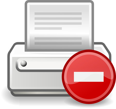 HP Drucker versagen den Dienst | Bild: OpenIcons, pixabay.com, CC0 Public Domain