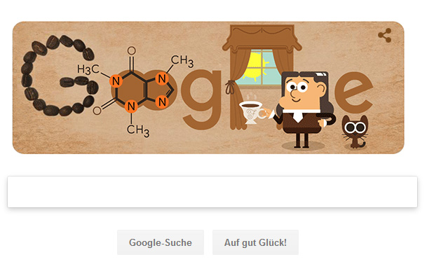 Google Doodle für Suchen Friedlieb Ferdinand Runge