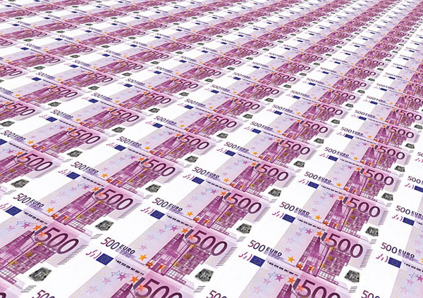 500 Euro Geldscheine | Foto: geralt, pixabay.com, Pixabay License